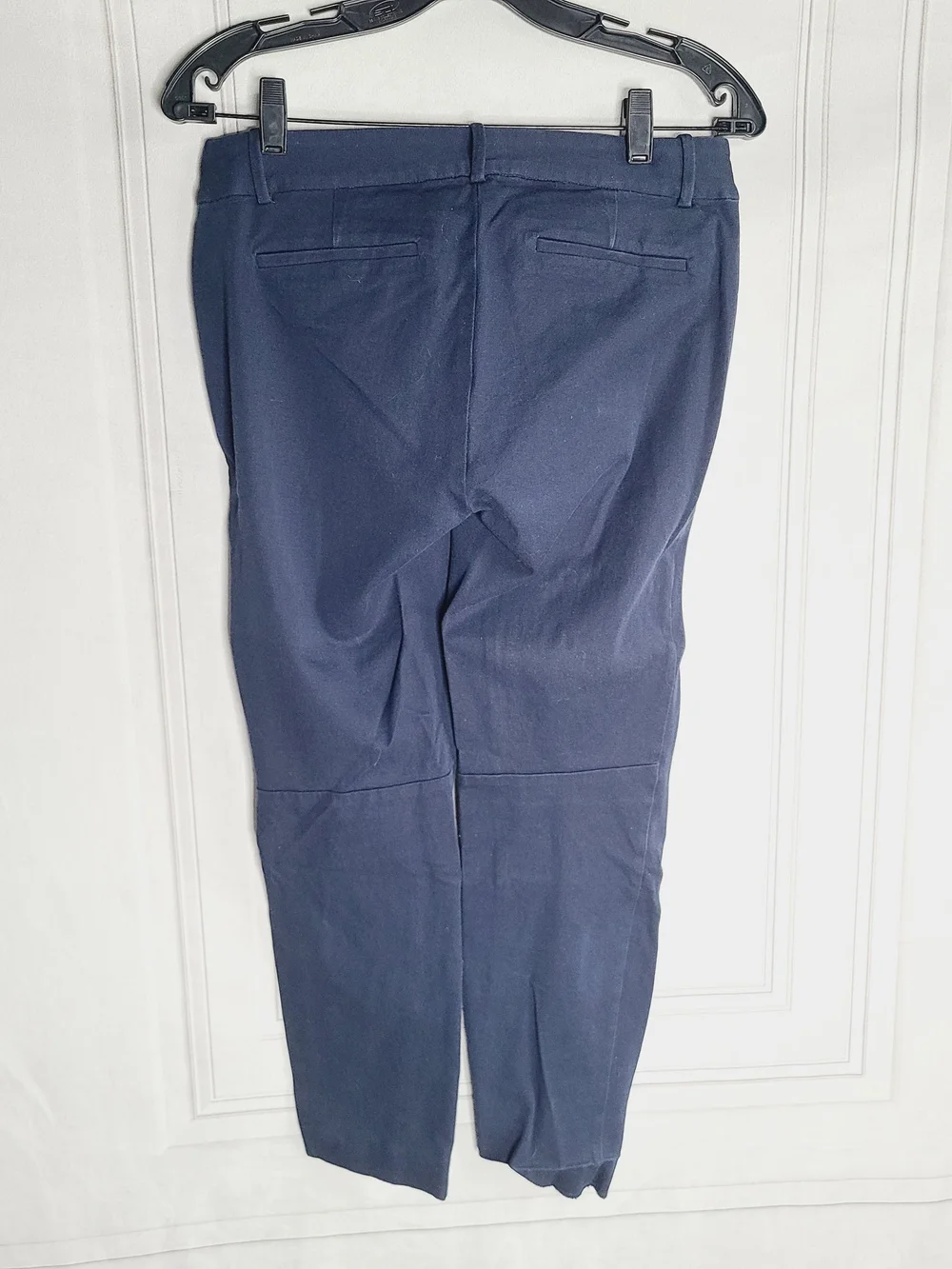 J. Crew Navy Slim Ponte Ankle Pants